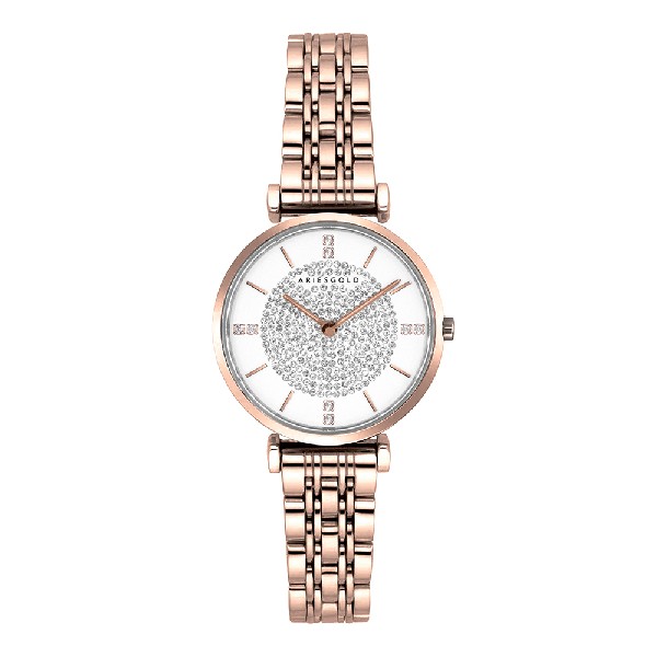 ARIES GOLD VIGOUREUX L 5039Z RG-W WOMEN'S WATCH